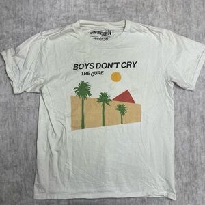 Boys Don't Cry The Cure Graphic Short Sleeve T-Shirt